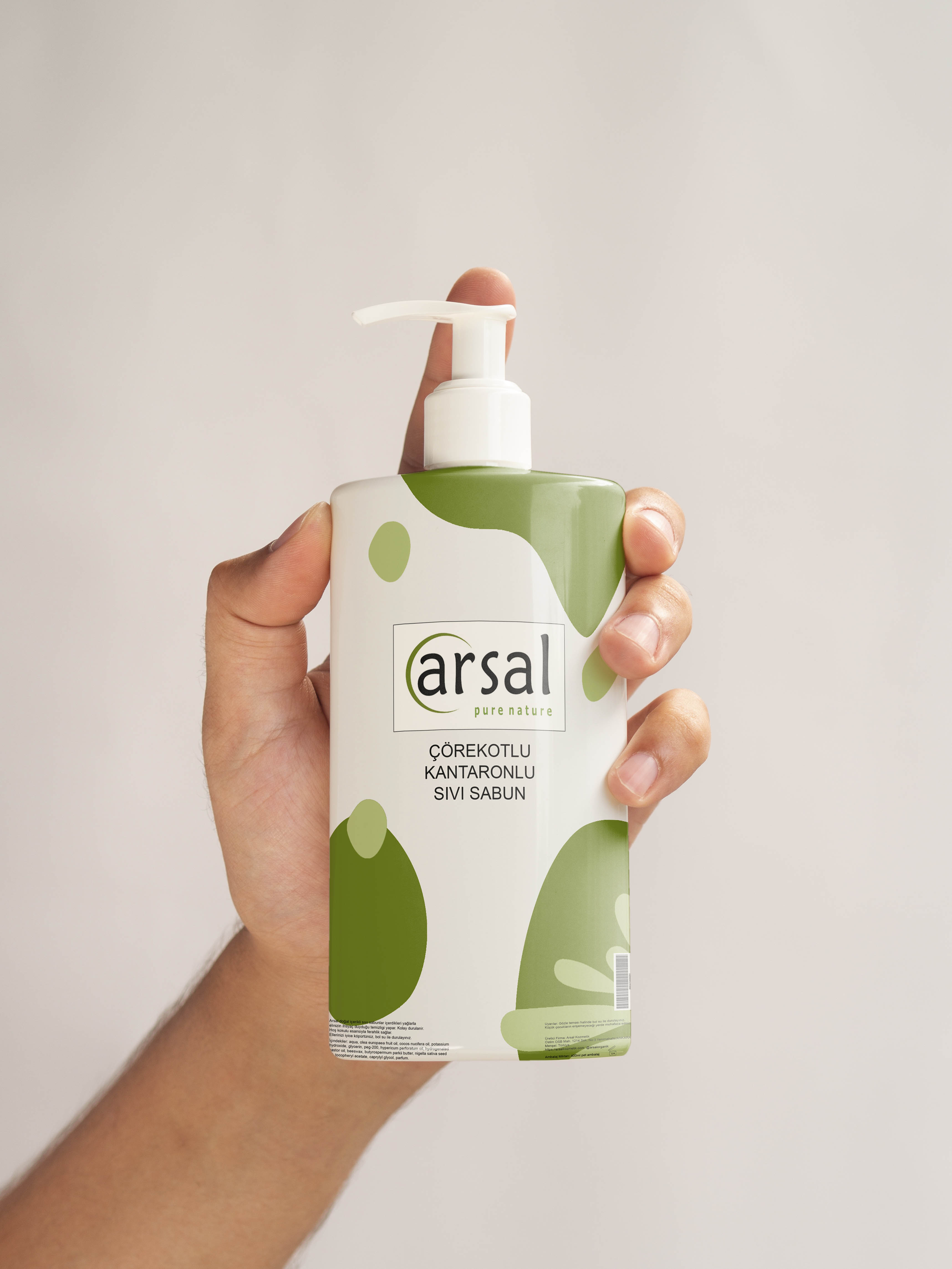 Çörekotlu kantaronlu sıvı sabun